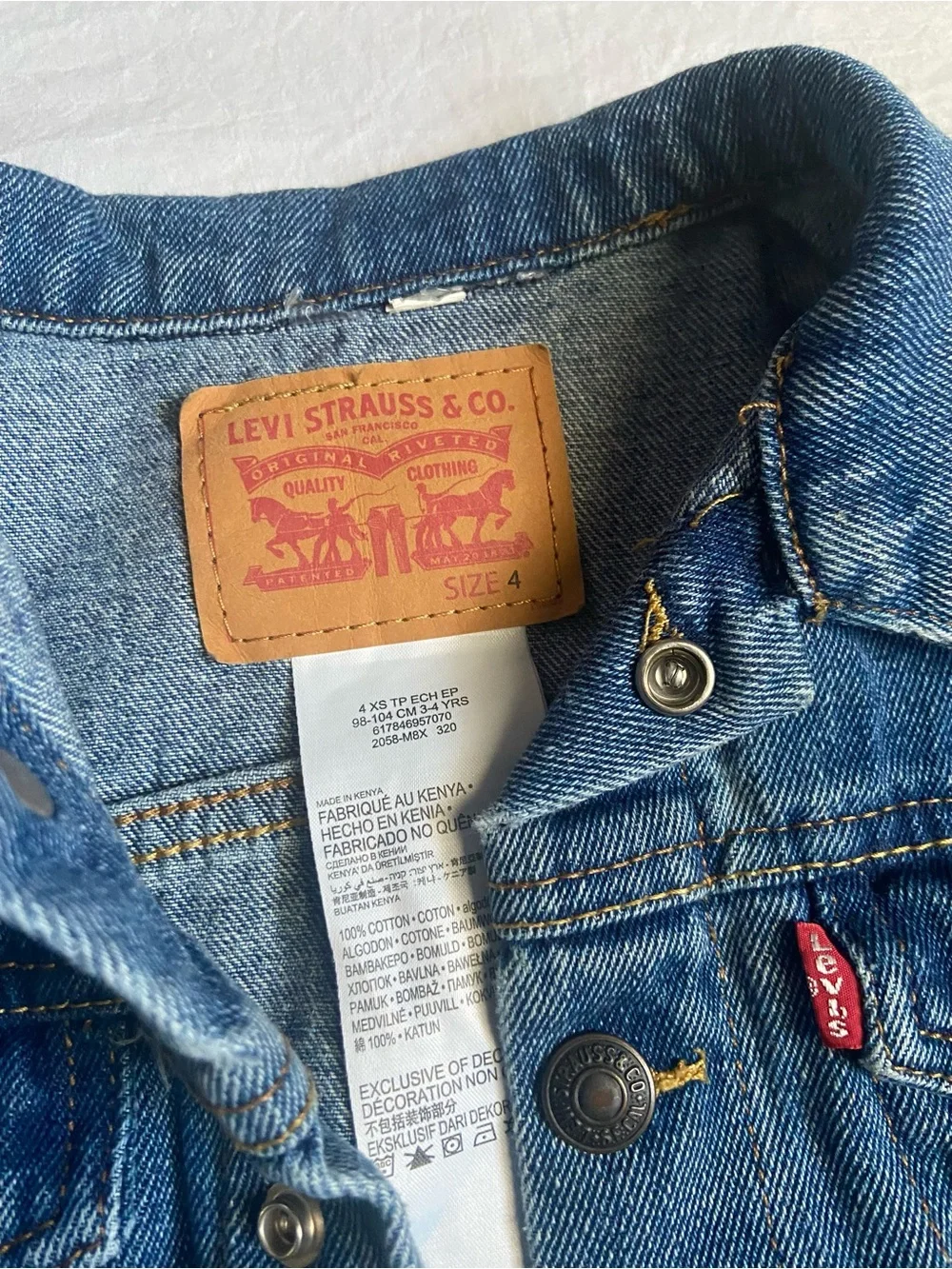 Levi’s Toddler Trucker Jean Jacket